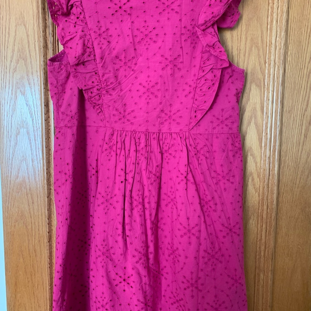 NWT Eyelet Pink Loft Dress